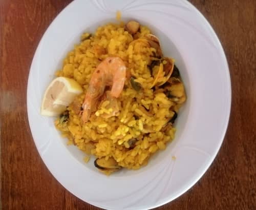 Paella mixta